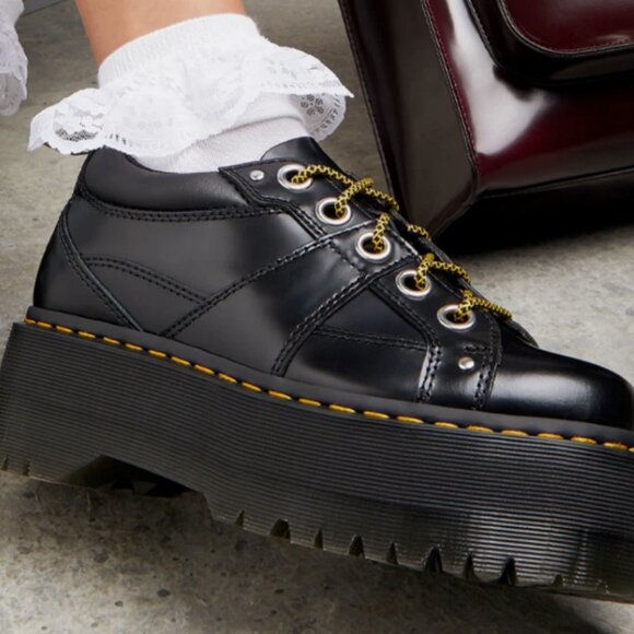 Black Platform Women's Shoes - Picture 11 of 16